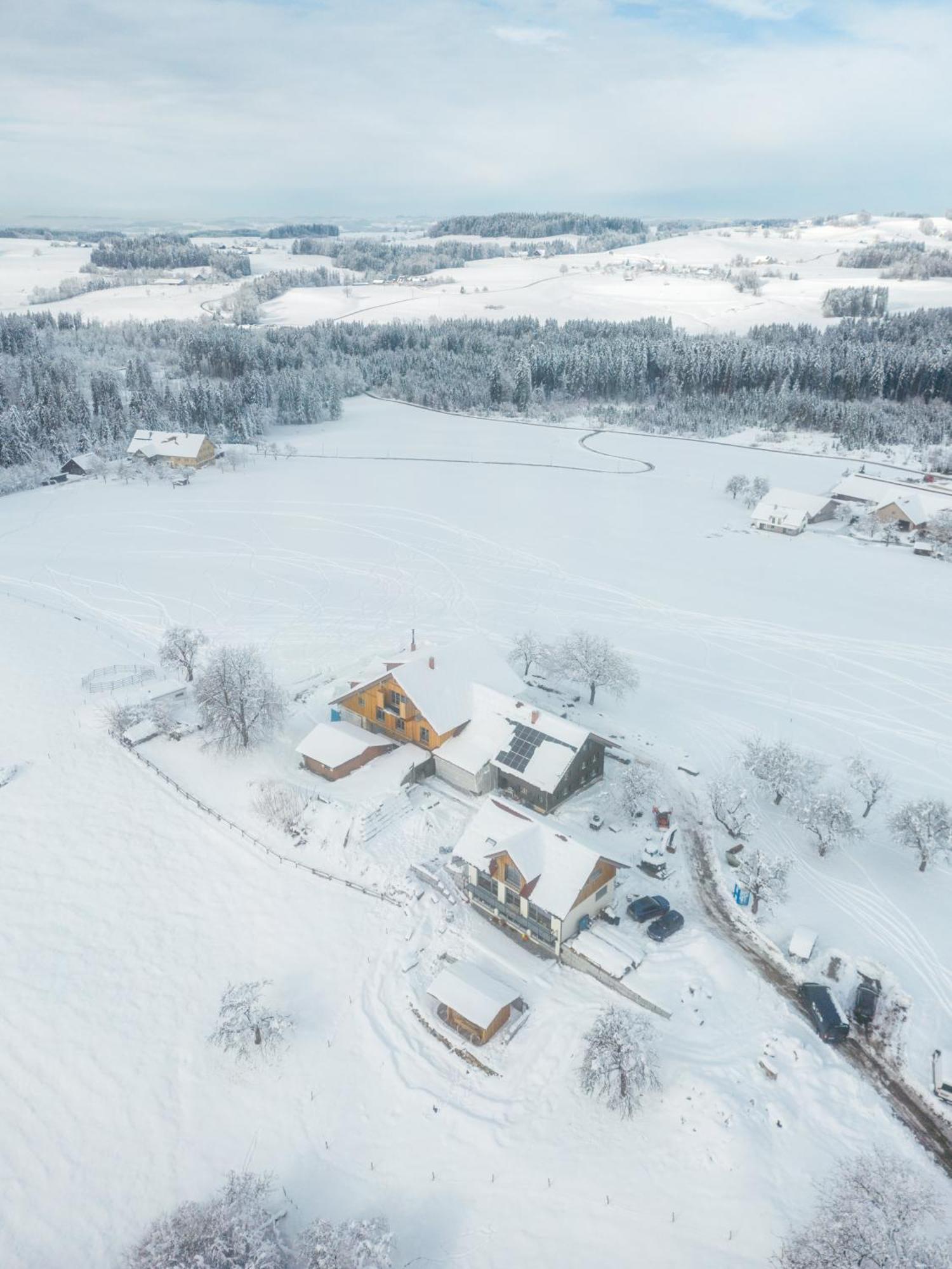 Heimatel - Ferienappartements Hochberg Argenbuhl ภายนอก รูปภาพ
